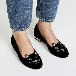 Charlotte Olympia Kitty Flats